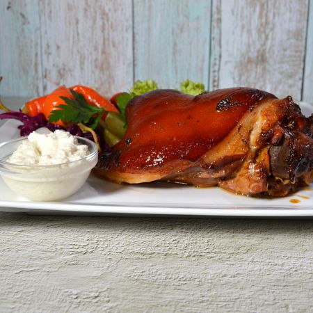 Restaurace U Pinkas - Pinkasovo peen vepov koleno s hoic a strouhanm kenem
