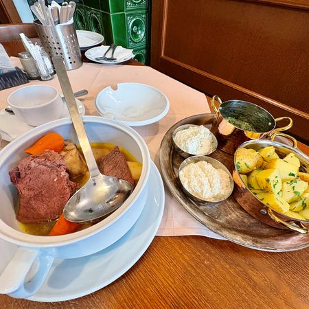 Restaurace U Pinkas - Tafelspitz ili vaen hovz tabulov pika